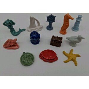 Wade Red Rose Tea Nautical Series Complete Set Figurines Lot Of 12
